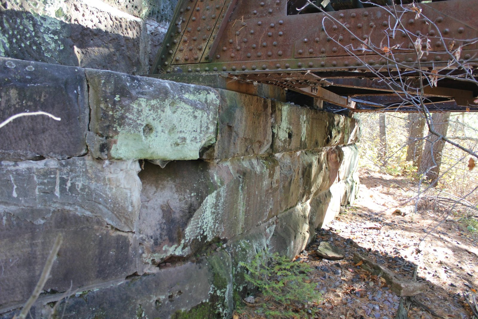 East abutment